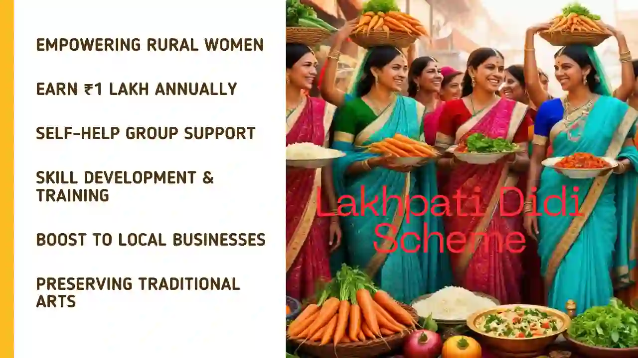 Lakhpati Didi Scheme: The main points of the scheme showing happy faces of the women